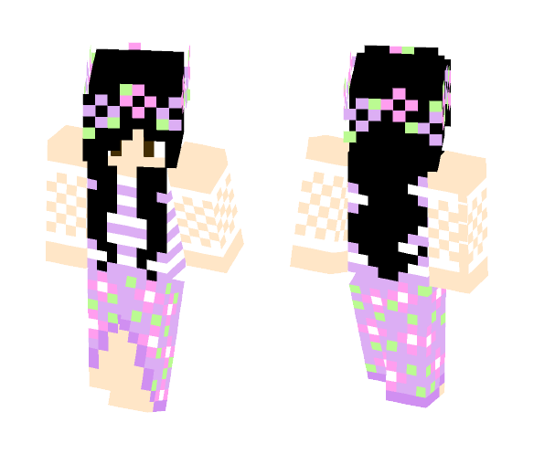 Flower Princess - Female Minecraft Skins - image 1