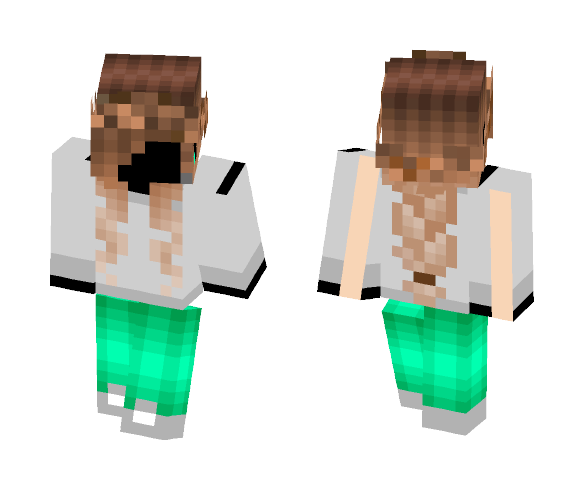 Cloths Base With Hair! - Female Minecraft Skins - image 1