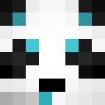 Cyan/Blue Panda - Male Minecraft Skins - image 3