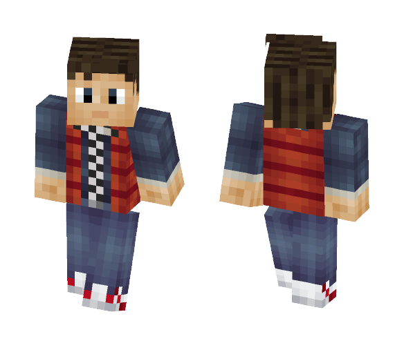 Marty McFly - Male Minecraft Skins - image 1