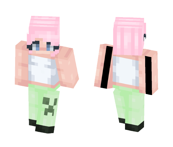I Has Pink Hair ~Scartha~ - Female Minecraft Skins - image 1