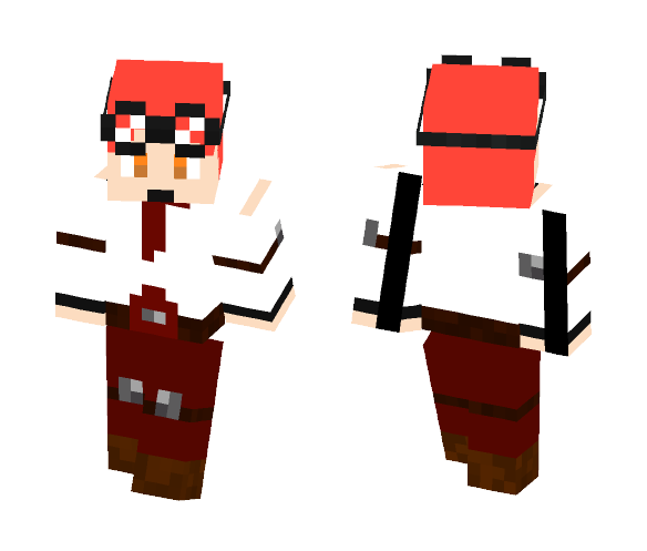 TRM The Redstone Minecart Fan skin - Male Minecraft Skins - image 1