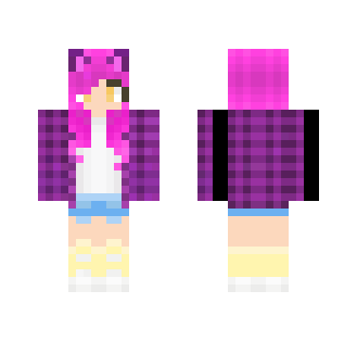 Kit~Cat xDxDxD - Female Minecraft Skins - image 2