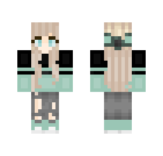 Mint girl :P - Girl Minecraft Skins - image 2
