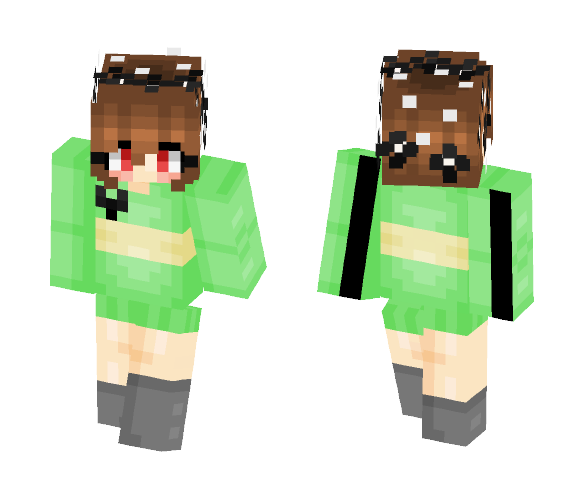 Chara -- Mausurey - Female Minecraft Skins - image 1