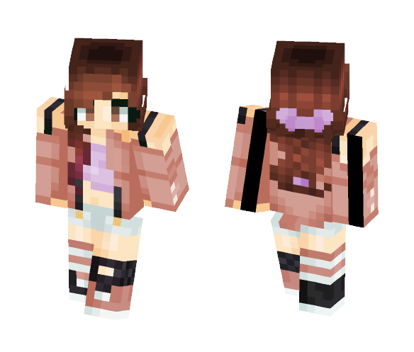 Scars To Your Beautiful -- Mausurey - Female Minecraft Skins - image 1