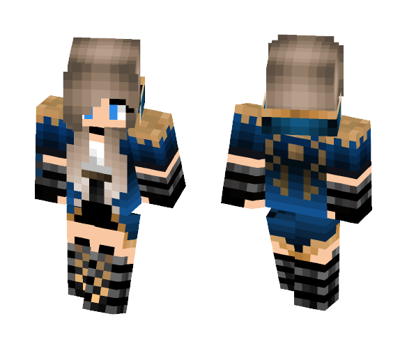Warrior Swag - Female Minecraft Skins - image 1