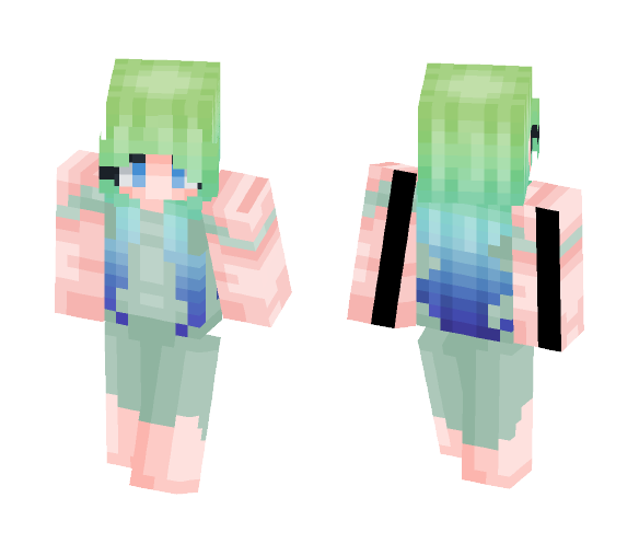 Practicing With Ombre - Female Minecraft Skins - image 1