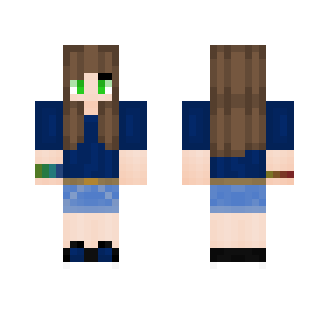 Casual Girl ^~^ - Girl Minecraft Skins - image 2