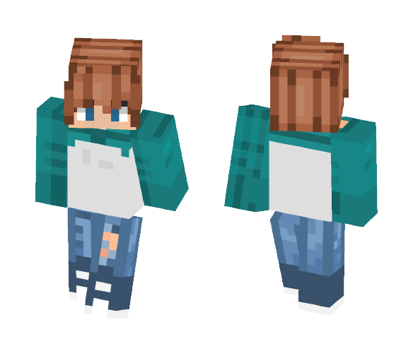 Teen with jeans - Male Minecraft Skins - image 1