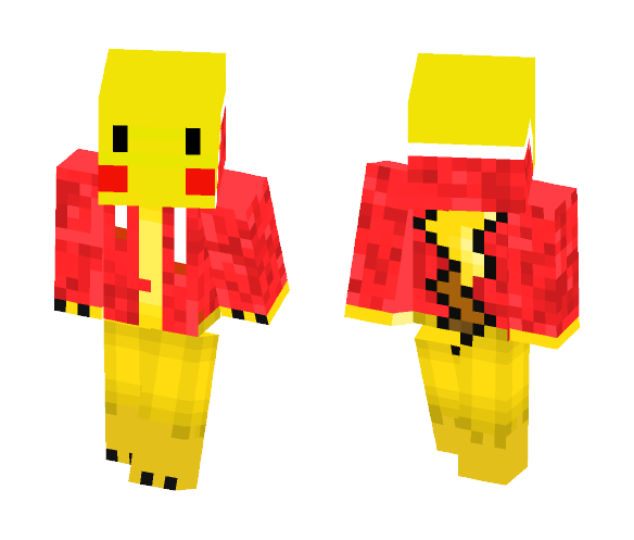 Pikachu boy in Jacket - Boy Minecraft Skins - image 1