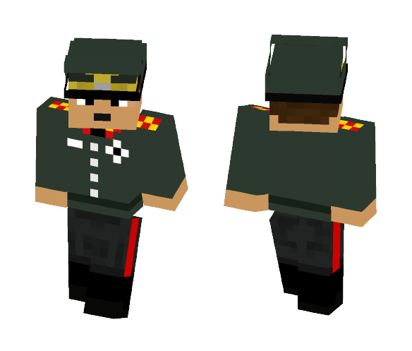WW2 - German Wehrmacht General - Male Minecraft Skins - image 1