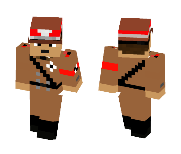 Nazi Party SA Soldier - Male Minecraft Skins - image 1