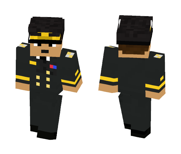 WW2 - German Kriegsmarine - Black - Male Minecraft Skins - image 1