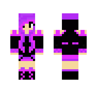 Enderman Girl - Girl Minecraft Skins - image 2