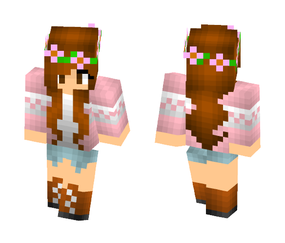 Happy Candy Girl! - Female Minecraft Skins - image 1