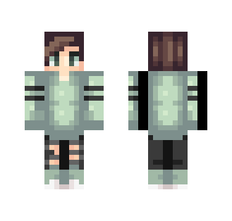 Greenish - Male Minecraft Skins - image 2