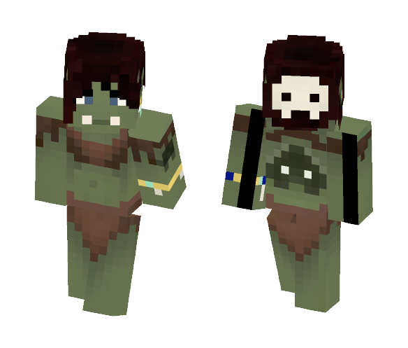 LotC Updated Female Orc - Female Minecraft Skins - image 1