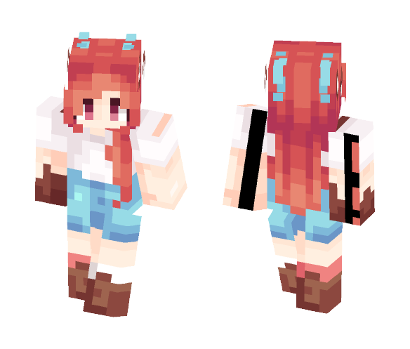 Skeen Trade w/ Wea (Name Changed!) - Female Minecraft Skins - image 1