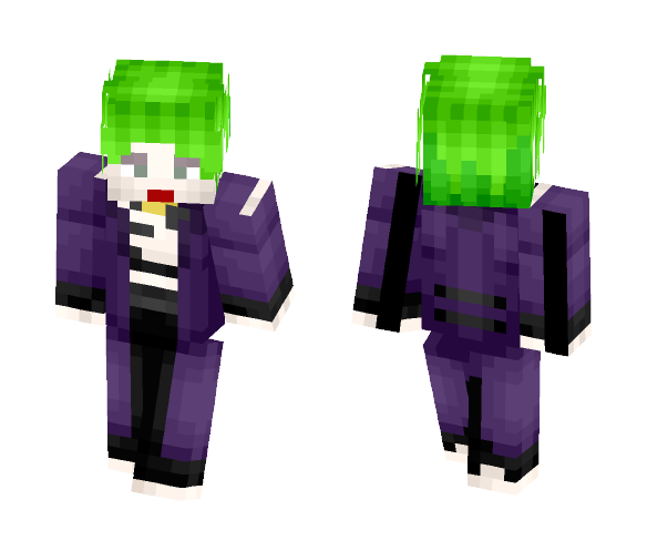 Joker ((Suicide Squad)) - Male Minecraft Skins - image 1