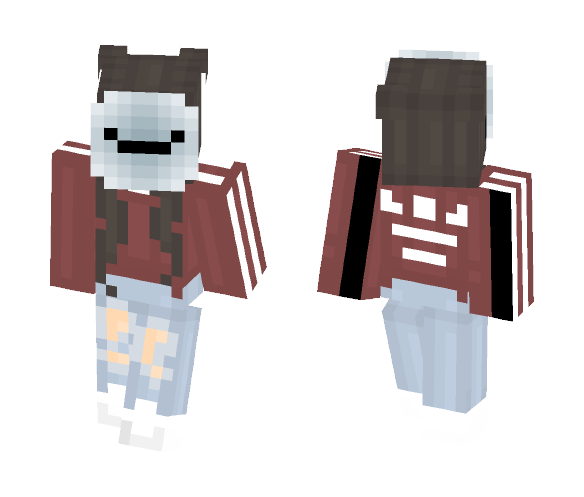 Girl~ With A Mask - Female Minecraft Skins - image 1