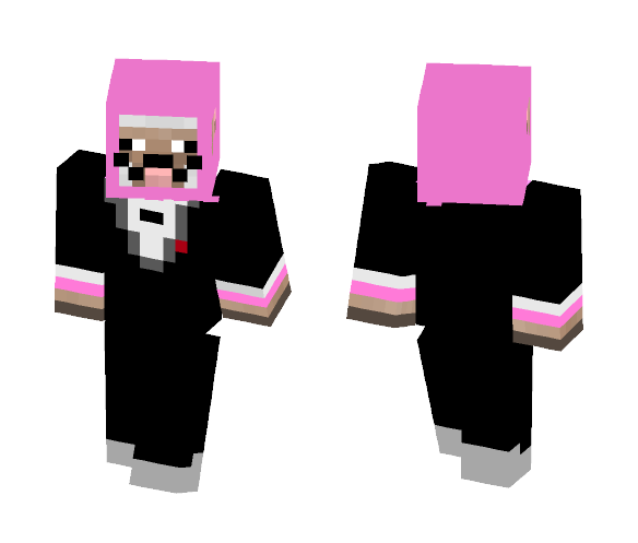 Pink Sheep PGN - Male Minecraft Skins - image 1