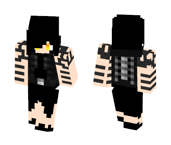 Human Mobs - Withered Skella - Male Minecraft Skins - image 1