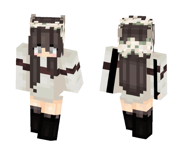 Girl~With Antlers - Female Minecraft Skins - image 1