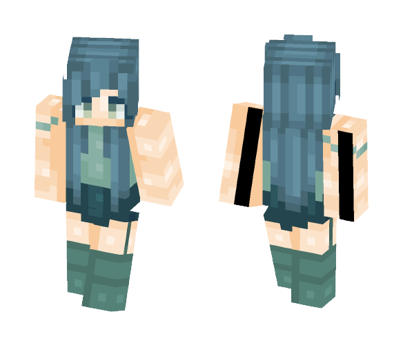 ~(•-• )~ Titan ~( •-•)~ - Female Minecraft Skins - image 1