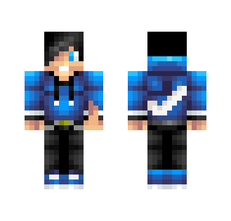 Bobgobalena 2.0 / blue teenager 2.0 - Male Minecraft Skins - image 2