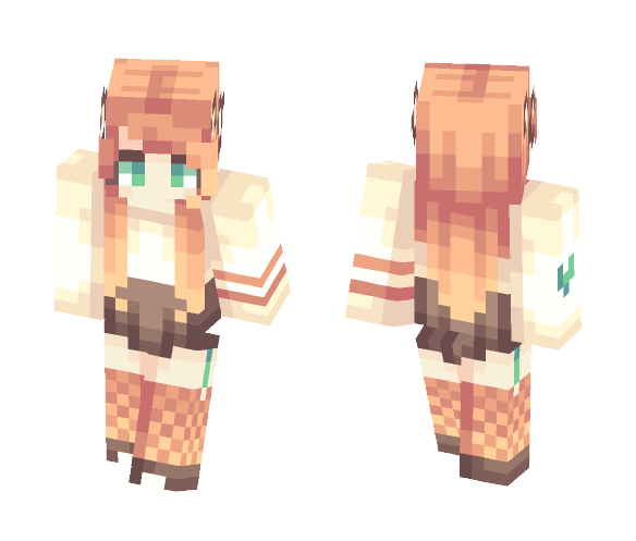 Peachie - Female Minecraft Skins - image 1