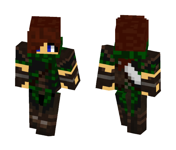 Forest Bandit - Female Minecraft Skins - image 1