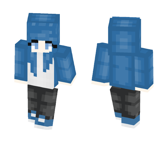 ooooh blue - Female Minecraft Skins - image 1