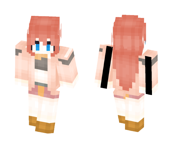Red Haired Elf | KamiAhiro - Female Minecraft Skins - image 1