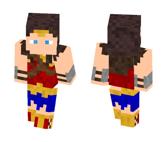 Wonder Woman (Justice League 2017) - Comics Minecraft Skins - image 1