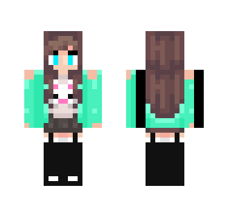 Download Cute Bunny Girl Minecraft Skin for Free. SuperMinecraftSkins