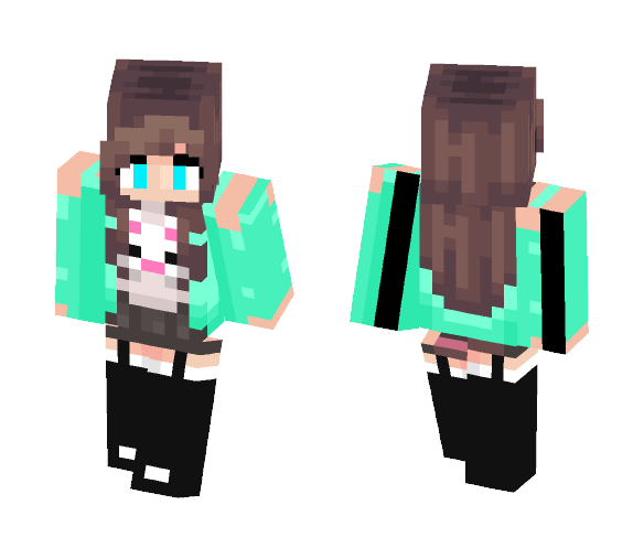 Cute Bunny Girl - Cute Girls Minecraft Skins - image 1