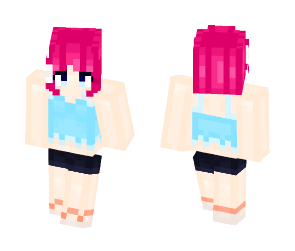 Moonlit Girl - Girl Minecraft Skins - image 1