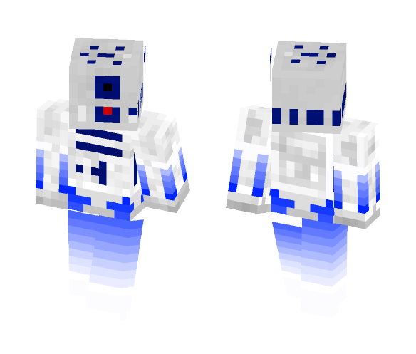 R2D2 - Male Minecraft Skins - image 1