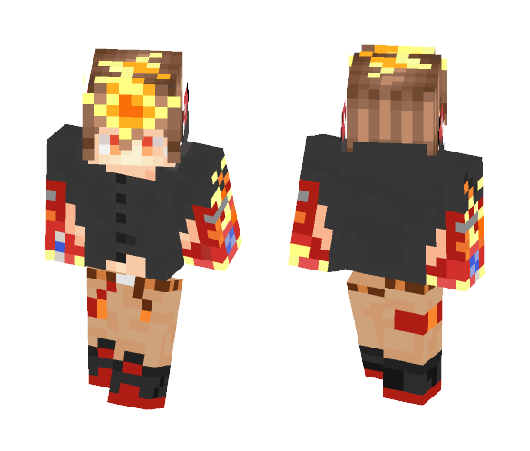 Tsuna (Version Vongola Gear) - Male Minecraft Skins - image 1