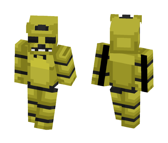 Golden Freddy (FNAF) - Male Minecraft Skins - image 1
