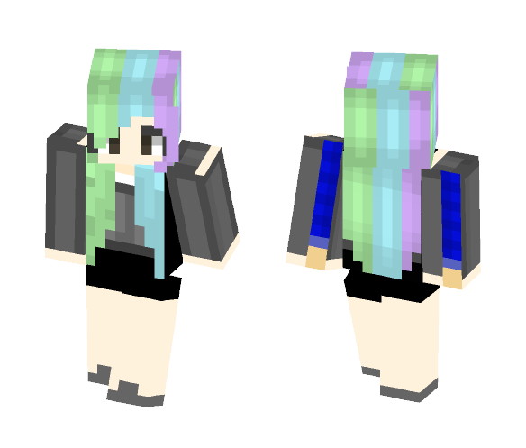 Idk what to call this - Female Minecraft Skins - image 1