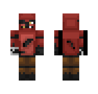 Foxy (FNAF) - Male Minecraft Skins - image 2