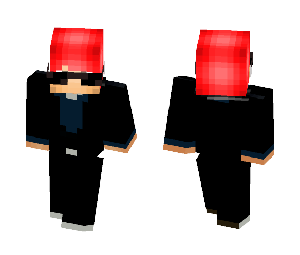 Suit guy With Glasses - Male Minecraft Skins - image 1