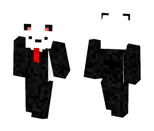 Panda In A Suit - Other Minecraft Skins - image 1