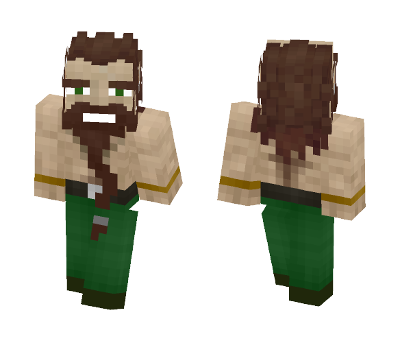 Shirtless dwarf - Male Minecraft Skins - image 1