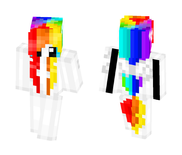 ~"Rainbow Pegasus V2."~ - Interchangeable Minecraft Skins - image 1