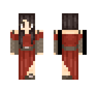 Girl with Red Dress - Μαcαrοη_ - Girl Minecraft Skins - image 2