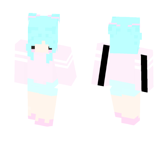 Pastel {OC} - Female Minecraft Skins - image 1