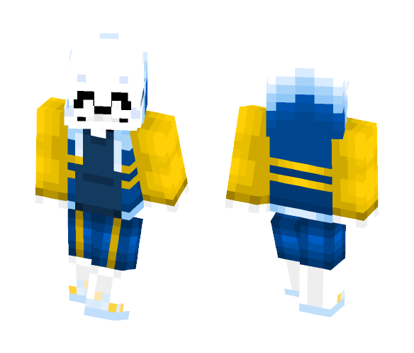 OuterTales Sans - Male Minecraft Skins - image 1